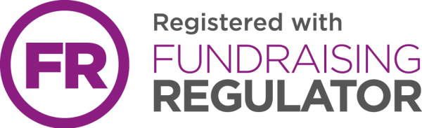 Registered with the Fundraising Regulator